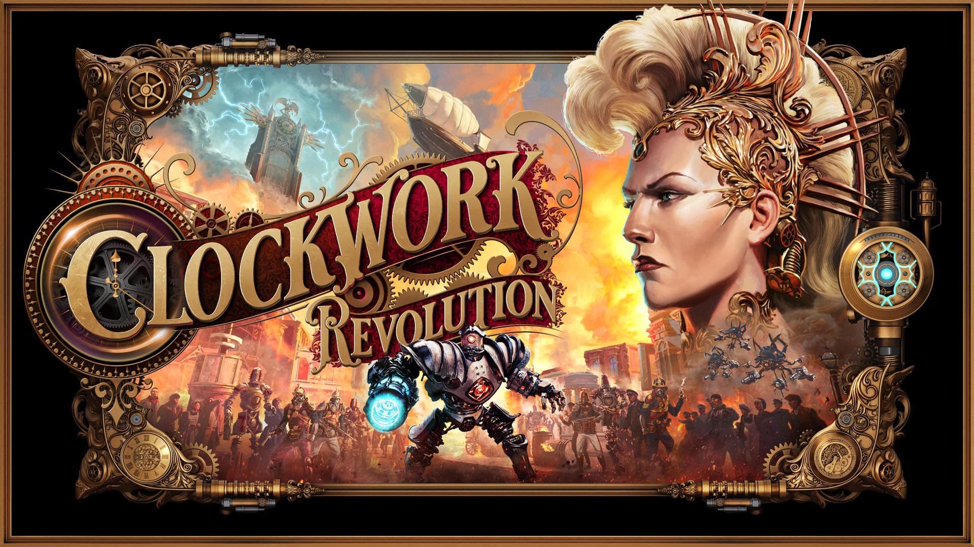 Clockwork Revolution: RPG de Viagem no Tempo com Estética Steampunk