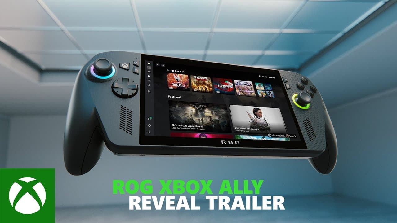 ROG Xbox Ally: O novo console portátil da Microsoft em parceria com ASUS